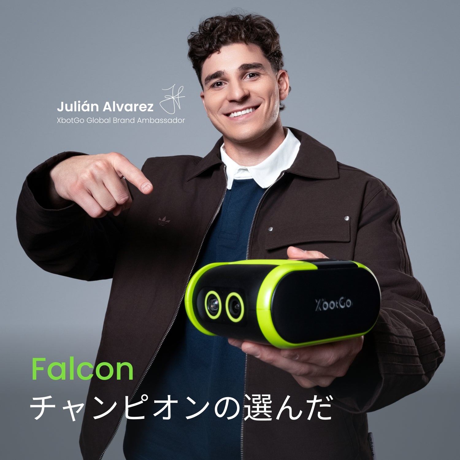 XbootGo Falcon AIスポーツカメラ 本体 XbotGo Falcon を購入 | オールインワン 4K AI スポーツカメラ – 軽量